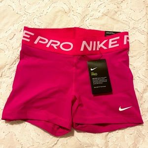 Pink NIKE shorts